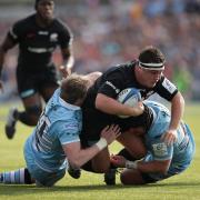 Jamie George in action for Saracens in the European Champions Cup