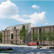 What the front of the planned 78-bed care home may look like on the former Mansfield Bowling Club site