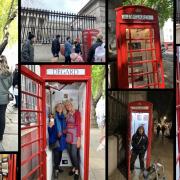 Artist Degard bought a decommissioned red telephone box outside The British Museum in 2001 and turned it into an art gallery