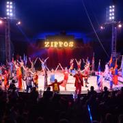 The finale of Nomads, Zippo's Circus show which comes to Hampstead Heath from October 19.  Image: Piet-Hein Out