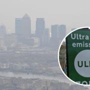 Smog over London - as data shows the London boroughs most over the legal limit for toxic air