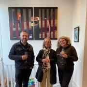 Neal Matthews, Justine Hounam, and Donna Poingdestre, are the three artists who first got the idea to open their own gallery