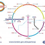 A map of the proposed Superloop (credit TfL)