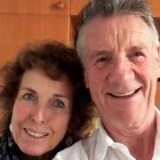 Sir Michael Palin with his beloved wife Helen who has died