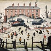 A Cricket Match (1938) © The Estate of L.S. Lowry. All Rights Reserved, DACS 2023 by LS Lowry.