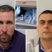 David Toal (left) Ben Perschky (right) have been jailed