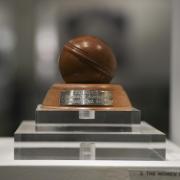 The Women’s Ashes trophy in the MCC museum. Pic: MCC/Lord's