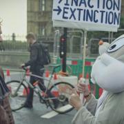 Film maker Josh Appignanesi in a scene from My Extinction which explores his personal journey towards climate activism