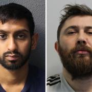 Fraudsters Kishan Bhatt and Artiom Kiseliov conned an elderly woman into buying them watches and gold