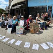 Mother's Rebellion hold silent vigil in Muswell Hill