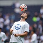 Eric Dier warms up before Tottenham's pre-season friendly with Shakhtar Donetsk