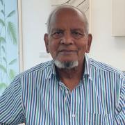 Haji Matin, 81, celebrates his GCSE result