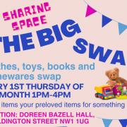 There is a monthly Sharing Space pop-up in Camden