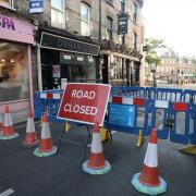 Recently resurfaced Crouch Hill is dug up to repair a leak
