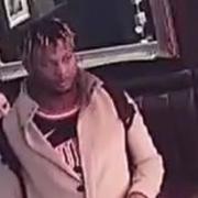 Police wish to speak with this man in connection with the incident
