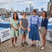 Jemima Hartshorn (far right) says more traffic schemes are needed to tackle London's air pollution problem