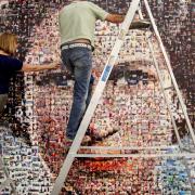 Helen Marshall, who has previously created a portrait of the late Queen with individual portraits, is asking for selfies and photos of Alexandra Palace for a mural marking its 150th anniversary.