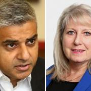 (Left) Mayor of London Sadiq Khan and (right) his Conservative rival Susan Hall AM. Photos: Newsquest/London Assembly
