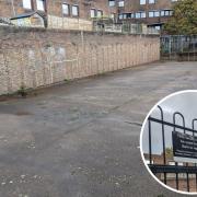 The play space at the Halstow estate has been shut for years