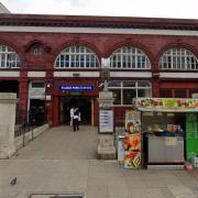The incident took place on train tracks at Belsize Park station