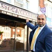 Abdul Rahman, owner of the award-winning Taste of Nawab restaurant in Muswell Hill