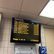 Cancelled trains between Watford Junction and London Euston.