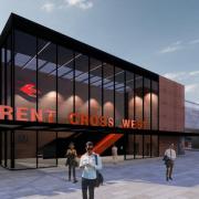 Brent Cross West station will open on Sunday, December 10