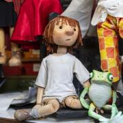 Lyndie Wright is opening her puppet workshop in Islington to the public to help raise funds for a new roof. Picture: Jemima Yong