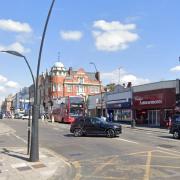 Police were called to Kilburn High Road close to the junction with Cambridge Avenue yesterday afternoon