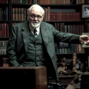 Anthony Hopkins plays Sigmund Freud in a new film Freud's Last Session, the prop couch created for the movie is now at The Freud Museum. Picture: atrick Redmond Last Session Productions Ltd.