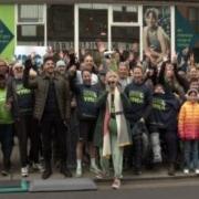 Campaigners in the summer fighting to keep fitness centre open in Crouch End