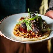 Aged beef skewers are among the specialities at temper which opens a fifth restaurant in Paddington Basin on December 6.