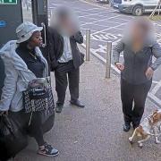 The RSPCA wants to speak to this woman after an emaciated dog with burns on its back was dumped in Gospel Oak