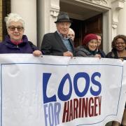 Members of Loos for Haringey took a deputation to Haringey Council demanding a toilet strategy across the borough (Image: Nathalie Raffray)