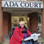 Barbara Hainsworth said she has been living in Ada Court for just over four years. Permission to use for all LDRS partners. Credit: LDRS.