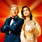 Adrian Dunbar and Stephanie J. Block star as warring ex spouses in Kiss Me Kate at The Barbican in June Image: Seamus Ryan and Joseph Puhy