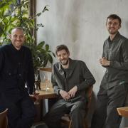 Daniel Fletcher, Ben Marks and Matthew Emerson are the trio behind Perilla in Newington Green who are opening a new restaurant in a former bank in Clerkenwell.