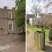 Frognal House (left) and Keats House (right) both have planning applications with Camden Council