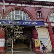 A man has appeared in court accused of threatening another man with a screwdriver outside Kentish Town Tube station