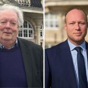 Barnet Council's Labour leader Cllr Barry Rawlings (left) clashed with Tory opposition leader Cllr Dan Thomas over the forthcoming year's budget and council tax. Photos: LDRS