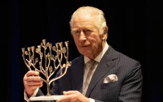 King Charles celebrated Chanukah at the JW3 Centre in Finchley Road