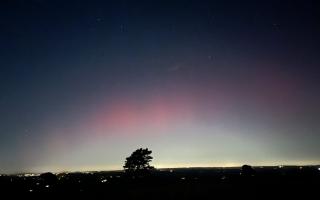 The aurora borealis has not been seen over Sussex in several years