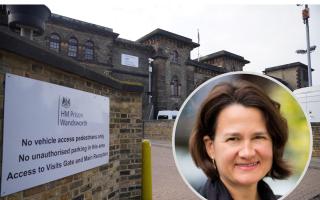 MP Catherine West visited Wandsworth Prison earlier this year (Image: PA)