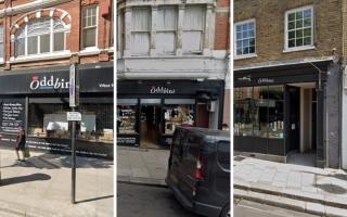 Gone: Oddbin shops in West Hampstead, Hampstead and Highgate