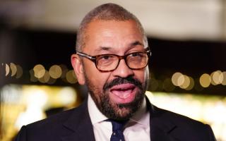 James Cleverly said the defacing of the birth certificate was 