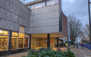 A section of Hornsey Library has been forced to close after RAAC found on roof