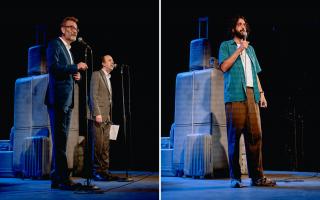 Hugh Dennis and Steve Punt were joined by the likes of Jenny Eclair, Simon Brodkin and Rajiv Karia at April Foolery at The Criterion Theatre