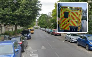 LAS were called after a person fell from a height in Cathcart Hill