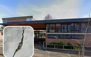 Almost £1 million has been awarded to carry out work to fix crumbling concrete found in several places at Hornsey School for Girls. Image: Google/Pixabay